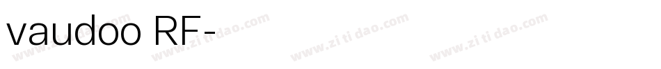 vaudoo RF字体转换